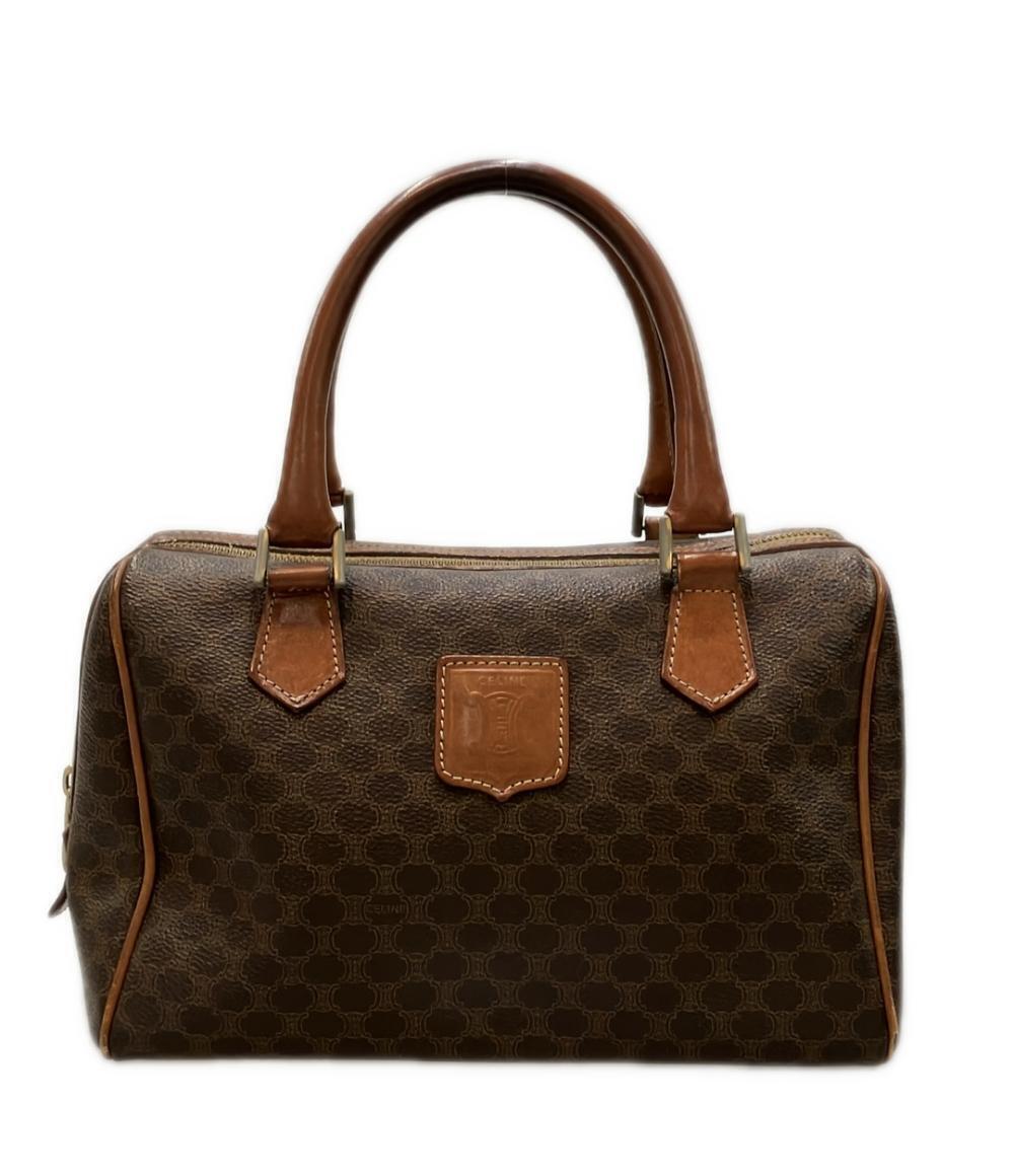 Celine Macadam Handbag Brown